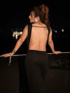 Ankita Dave PHOTO: ઓલ બ્લેક લુકમાં અંકિતા દવેએ આપ્યા કિલર પોઝ, જુઓ તસવીરો