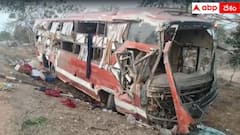 నిజామాబాద్‌ జిల్లాలో NH 44పై ట్రావెల్స్‌ బస్సు బోల్తాపడి నలుగురి మృతి