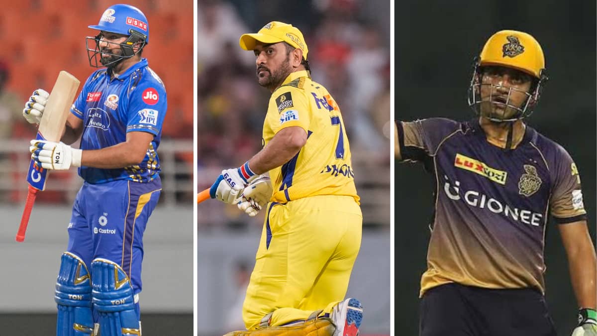 Most Successful IPL Captains Ranked By Trophy Wins