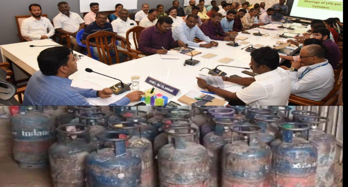 மதுரை: LPG சிலிண்டர் விநியோகம் தடையின்றி கிடைக்க அதிரடி உத்தரவு - மாற்று ஏற்பாடு குறித்தும் தெரிவிக்கப்பட்டுள்ளது !