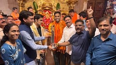 विश्वचषक ट्रॉफीसह गौतम गंभीर अन् सूर्या सिद्धिविनायक मंदिरात, कर्णधाराने उंदीरमामाच्या कानात काय मागितलं?