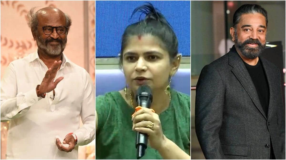 Chinmayi Sripada: కమల్, రజనీపై చిన్మయి విమర్శలు... లైంగిక వేధింపులు చేసిన వ్యక్తిని ప్రశంసిస్తారా?