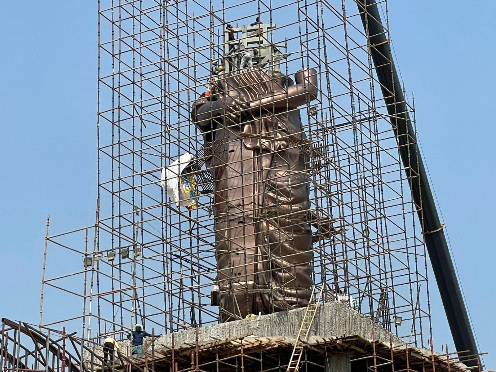 Potti Sriramulu Statue: నేడే 58 అడుగుల పొట్టి శ్రీరాముల విగ్రహం ఆవిష్కరణ.. అమరావతిలో అమరజీవి స్మారకం