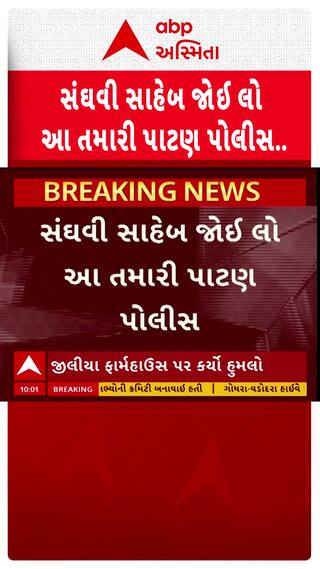 Patan Police : 'સિંઘમ' પર ભારે પડ્યા ગુંડાઓ, જીવ બચાવવા પાટણ પોલીસે ભાગવું પડ્યું!
