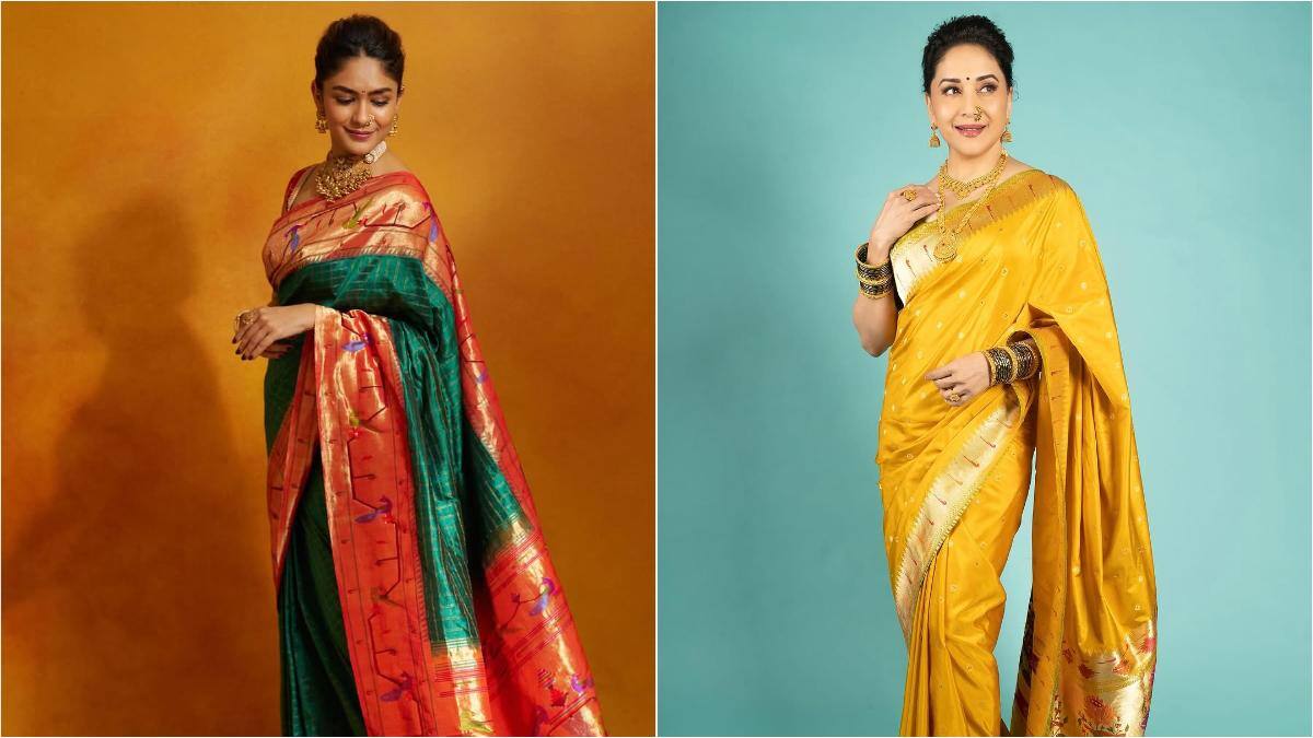 Gudi Padwa 2025: Bollywood Divas Inspired Paithani Saree Looks To Recreate This Festive Season