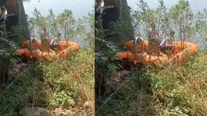 आज दुपारी १२:३० वाजण्याच्या सुमारास ही घटना उघडकीस आली असून, यामुळे नागरिकांमध्ये भीतीचे वातावरण पसरले आहे.