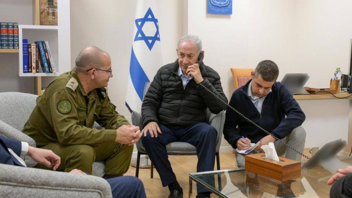 Israel Shares Photo Of Netanyahu ‘Ordering Elimination’ Of Iranian Officials