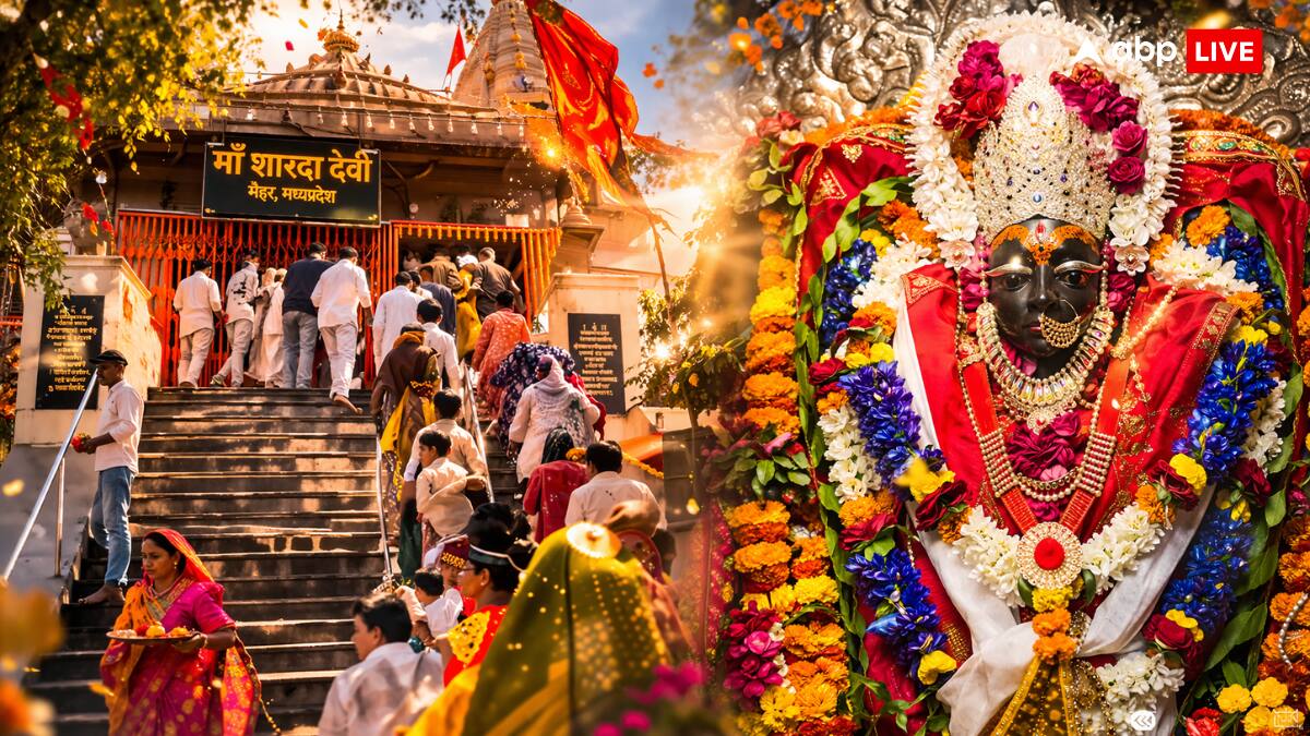 मैहर शारदा मंदिर में चैत्र नवरात्रि के पहले दिन आस्था का सैलाब, दर्शन के लिए जुटे लाखों श्रद्धालु!
