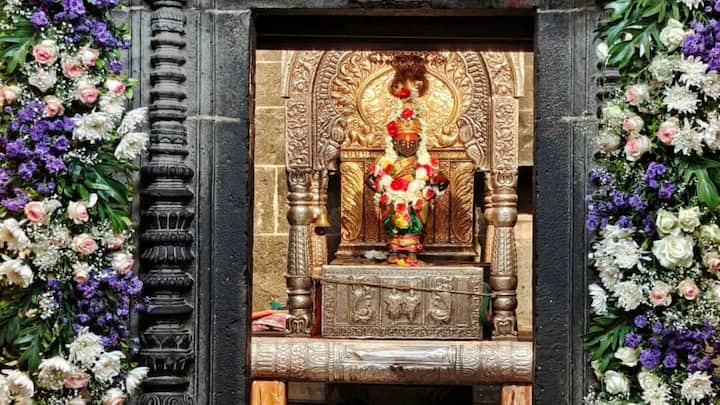 आजच्या सजावटीमध्ये देशी आणि विदेशी फुलांचा वापर करून आकर्षक असे सजावट करण्यात आली आहे.