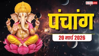 Panchang 20 March 2026: नवरात्रे के दूसरे दिन मां ब्रह्मचारिणी की पूजा का मुहूर्त, राहुकाल, योग और पूरा पंचांग देखें