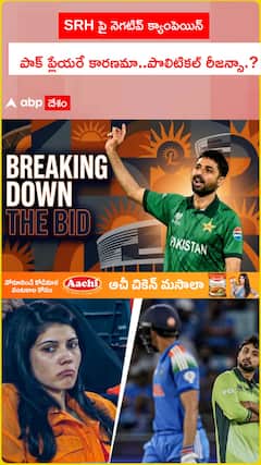 SRH పై నెగటివ్ క్యాంపెయిన్ పొలిటికల్ రీజన్సే కారణమా