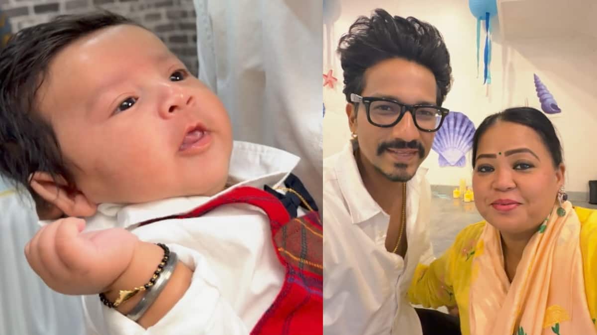 भारती सिंह ने व्लॉग में रिवील किया बेटे काजू का चेहरा, वीडियो वायरल, फैंस बोले- गोला जैसा दिखता है
