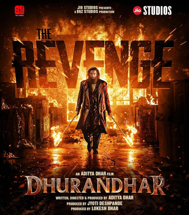 आदित्य धर द्वारा निर्देशित 'धुरंधर: द रिवेंज' ने पहले दिन 102.55 करोड़ रुपये का कलेक्शन किया है है, जिसमें सिर्फ हिंदी बेल्ट में फिल्म ने 99.10 करोड़ की कमाई की है. पेड प्रिव्यू शोज में भी फिल्म ने 43 करोड़ कमाई के बाद फिल्म का कुल कलेक्शन 145.55 करोड़ रुपये हो चुका है.
