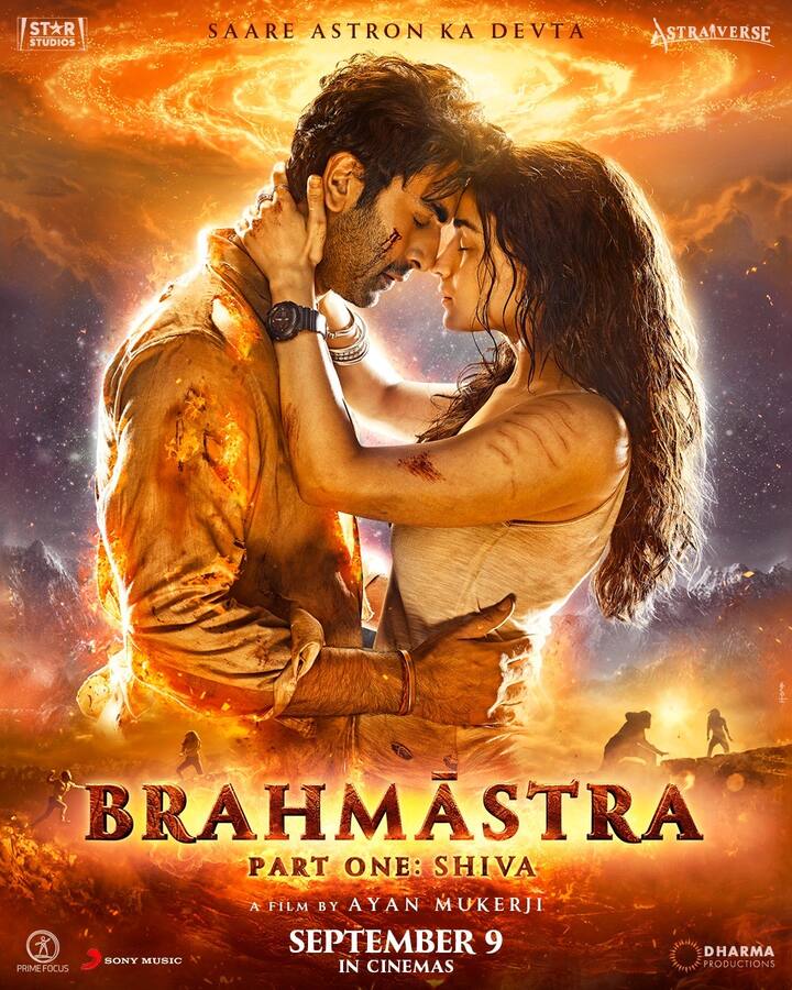 आलिया भट्ट और रणबीर कपूर की फिल्म 'ब्रह्मास्त्र पार्ट 1: शिवा' ने पहले दिन 36.42 करोड़ बटोरे थे. वही फिल्म ने इंडिया में 267.20 करोड़ का कलेक्शन किया था.