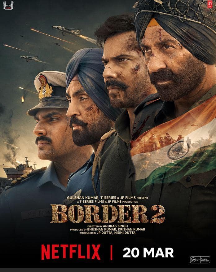 OTT पर आ गई है Sunny Deol की Border 2, इस प्लेटफॉर्म पर घर बैठे देखें ये सुपरहिट फिल्म