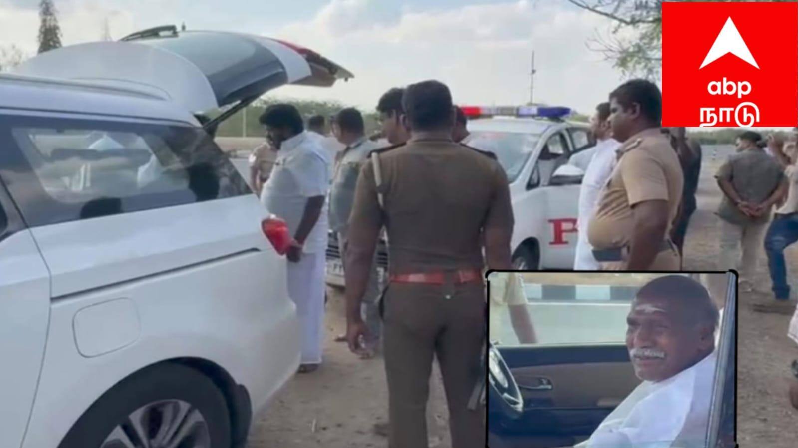 முதல்வரின் வாகனத்தை மறித்த தேர்தல் பறக்கும்படிடையினர்.. அதிகாரிகளுடன் ரங்கசாமி ஆதரவாளர்கள் வாக்கு வாதம் !