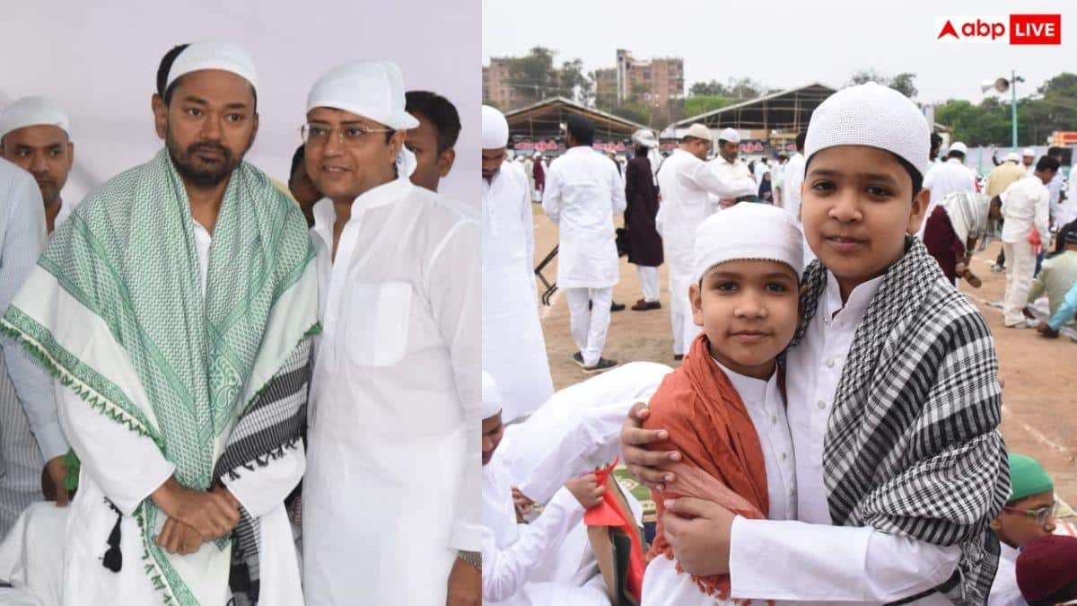 Bihar News: ईद पर पटना में उमड़ा जनसैलाब, गांधी मैदान में निशांत कुमार बने आकर्षण का केंद्र, देखें तस्वीरें