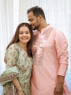 देवोलीना भट्टाचार्जी ने पति शहनवाज संग मनाई ईद, ट्रेडिशनल लुक में बेहद खूबसूरत दिखीं एक्ट्रेस