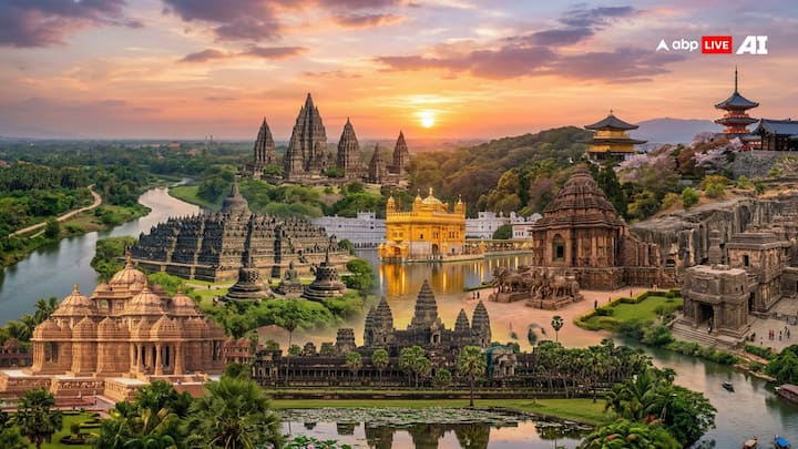 मंदिर केवल ऐसी जगहें नहीं हैं, जहां लोग प्रार्थना करने जाते हैं, बल्कि यह दर्शाता है कि, पहले लोग कैसे रहते थे, क्या मानते थे और उनकी सोच कैसी थी. कई मंदिरों में बारीक नक्काशी होती है, तो कुछ अपनी अनोखी बनावट या लोकेशन के लिए मशहूर होते हैं. इस लेख में दुनिया के 8 ऐसे मंदिरों के बारे में बात करेंगे, जो केवल धार्मिक वजहों से नहीं, बल्कि अपनी अनोखी बनावट, डिजाइन और खास माहौल के कारण से अलग पहचान रखते हैं.