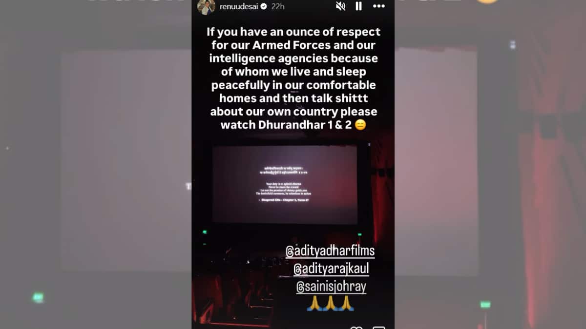 (Image Source: Instagram/@renuudesai)