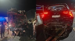 Pune Accident News: पुण्यातील दरी पुलावर भीषण अपघात; अनेक गाड्या एकमेकांना धडकल्या, वाहनांचं मोठं नुकसान, Photos
