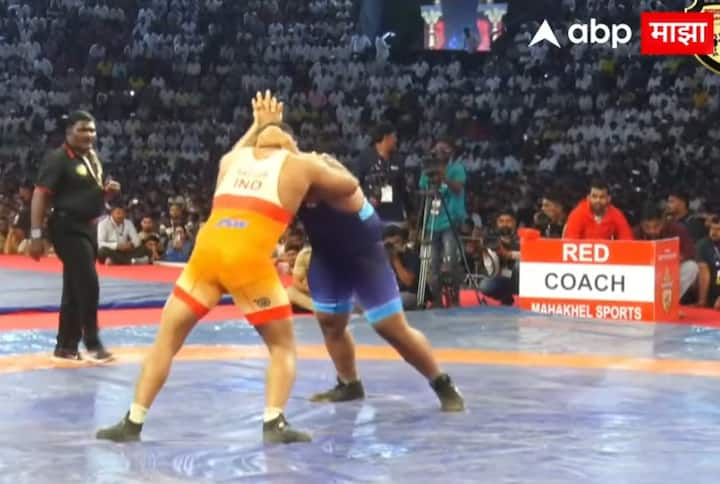 अंतिम लढतीत हर्षवर्धन सदगीर याने महेंद्र गायकवाडला 4-2 असे पराभूत केलं. या विजयासह हर्षवर्धन सदगीर सातवा डबल महाराष्ट्र केसरी ठरला. पहिल्या डावात दोघांची 1-1 अशी बरोबरी झाली होती.