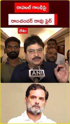 రాహుల్ గాంధీపై .. రాంచందర్ రావు ఫైర్