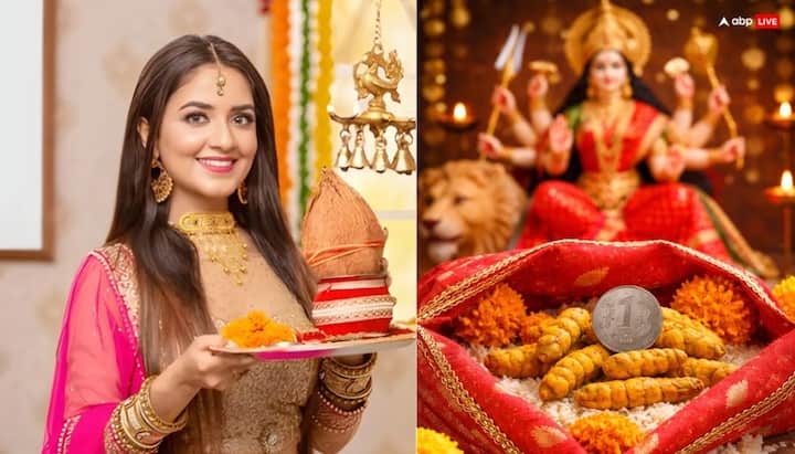 बार-बार शादी टूट रही है या वैवाहिक जीवन में तनाव बना रहता है तो नवरात्रि के 6वें दिन एक लाल रंग की चुनरी ले लें. उसमें हल्दी की दो गांठ और चांदी का एक सिक्का रखें. इसको देवी को समर्पित कर दें. इसके बाद दुर्गा सप्तशती के चतुर्थ अध्याय का पाठ करें. पाठ के बाद हल्दी की गांठ और चांदी के सिक्के को उसी चुनरी में लपेटकर अपने शयनकक्ष में रख लें.