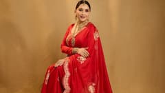 Chaitra Navratri 2026: Bollywood Divas Inspired Red Sarees Perfect For Navratri Celebrations