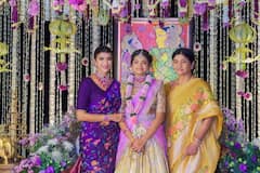 Lakshmi Manchu Daughter Half Saree Ceremony: लाडाची लेक मोठी झाली... प्रसिद्ध अभिनेत्रीच्या मुलीच्या 'पहिल्या पाळी'चा शाही सोहळा, फोटोंवर होतोय कौतुकाचा वर्षाव PHOTOs