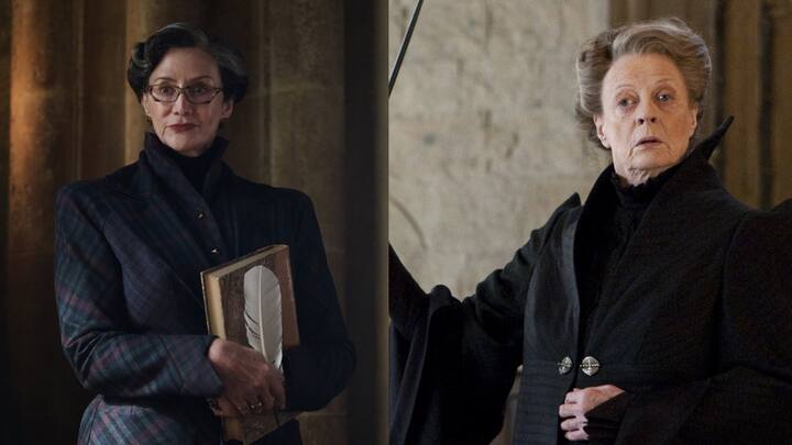 The formidable Professor McGonagall was brought to life by Maggie Smith in the films. In the reboot, Janet McTeer will portray the character, stepping into one of the most respected roles in the wizarding world. (Image Source: Twitter/@GeekVibesNation, @philstarlife)