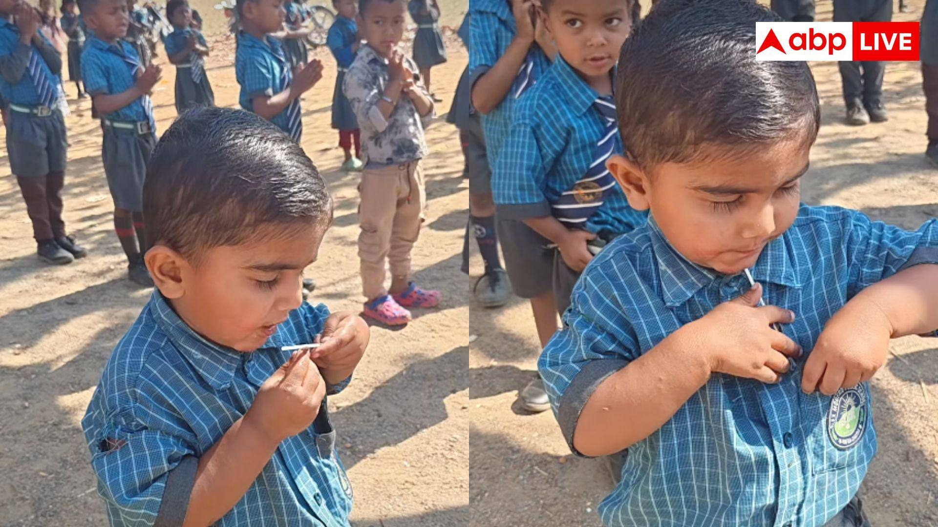 प्रार्थना में चुपके से चॉकलेट खाते बच्चे का क्यूट वीडियो वायरल, यूजर्स बोले- यही है असली जिंदगी