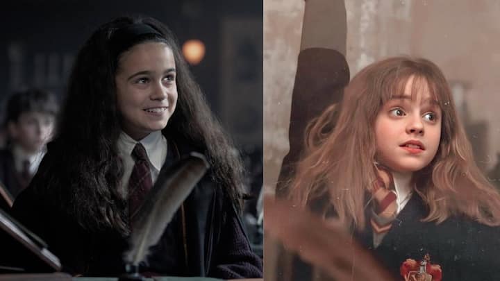 Emma Watson became synonymous with Hermione Granger through her intelligent and poised performance. Now, Arabella Stanton is set to portray the character, bringing her own interpretation to one of the franchise’s most beloved figures. (Image Source: Twitter/@Variety, @Sajii_Tweets)