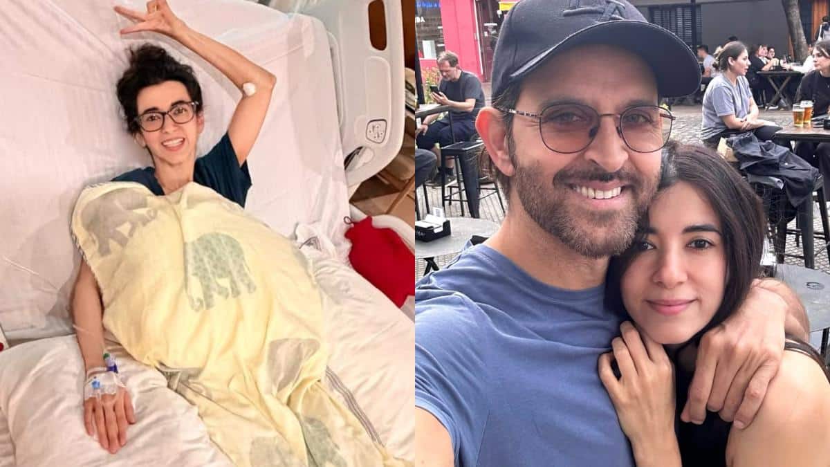 ऋतिक रोशन की गर्लफ्रेंड सबा आजाद हैं हॉस्पिटल में भर्ती, फोटो शेयर कर बोलीं- 'मैं चल भी नहीं पा रही हूं'