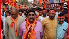 রামনবমীর পর এবার হনুমানজয়ন্তীও? মিছিল থেকে কী বার্তা অনুব্রতর?