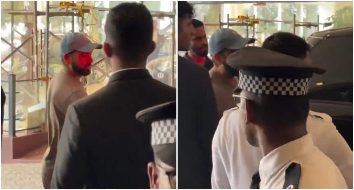 WATCH: Rohit Sharma Loses Cool After Car Trunk Mishap