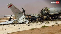 ईरान के हमले से दो टुकड़ों में बंट गया अमेरिका का AWACS, सामने आई सऊदी एयरबेस से पहली तस्वीर