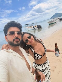 Marathi Actress: 'समंदर में नहा के..' मराठी अभिनेत्रीचा बोल्ड अंदाज, हातात बिअरची बॉटल, बॉयफ्रेंडसोबत झाली रोमँटिक