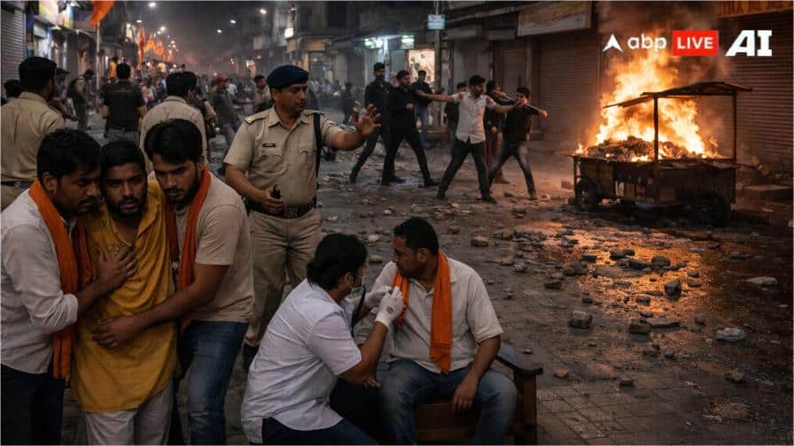 बिहार: नवादा में रामनवमी जुलूस में हुआ बवाल, पथराव और आगजनी से मचा हड़कंप, कई लोग घायल