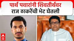 Parth Pawar Meet Raj Thackeray : खासदार पार्थ पवारांनी घेतली राज ठाकरेंची भेट, एक ते दीड तास चर्चा