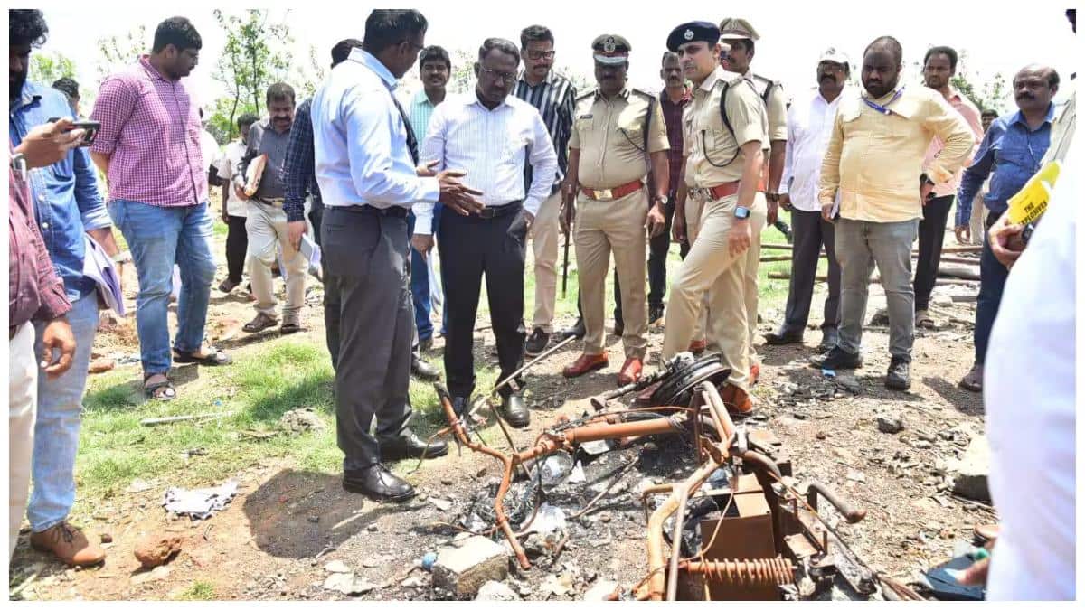 Vetlapalem Blast :వేట్ల‌పాలెం పేలుడు ఘ‌ట‌నపై సిట్ విచార‌ణ పూర్తి! భారీ విస్ఫోటనానికి కారణం తేల్చిన అధికారుల బృందం!