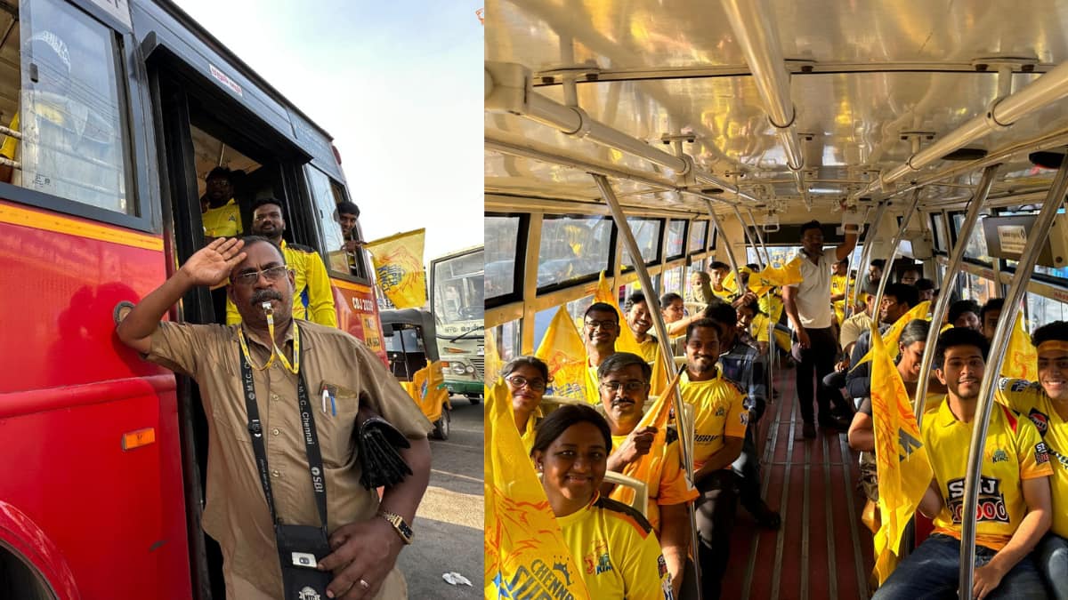 IPL 2026: சிஎஸ்கே ரசிகர்களுக்கு சூப்பர் சலுகை.. டிக்கெட் இருந்தா போதும்... பேருந்தில் இலவசமா போலாம்!