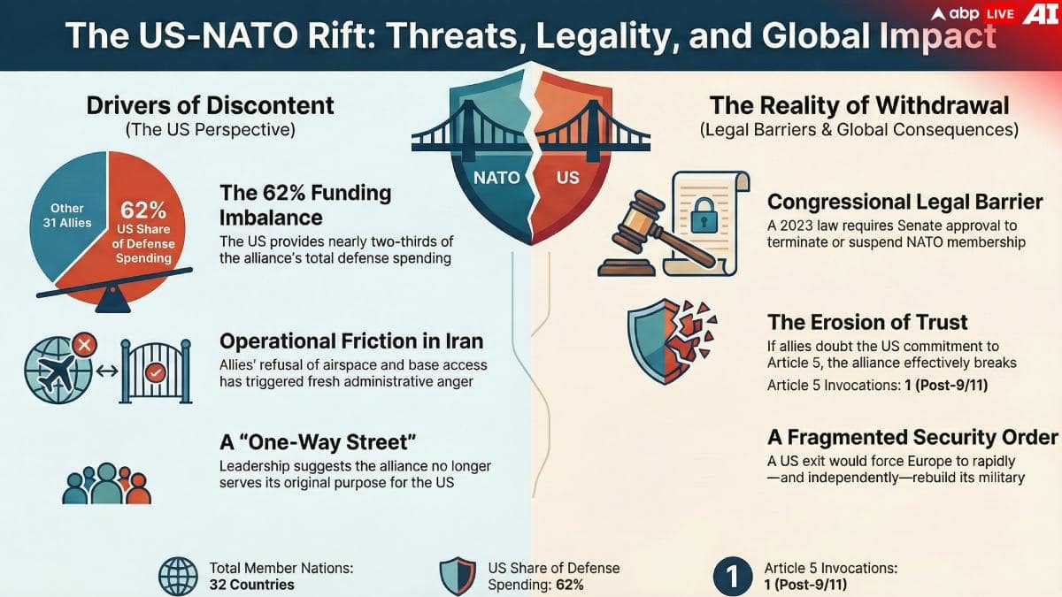 Trump Vs NATO: Can US Prez Really Walk Out? His Own Congress Might Prevent Him