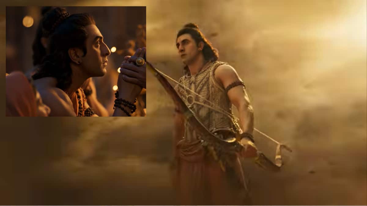 कान में कुंडल, सिर पर मुकुट और लंबे बाल, राम अवतार में गजब दिखे Ranbir Kapoor, देखिए 8 तस्वीरें