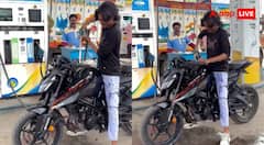 तेल की किल्लत के बीच पेट्रोल से बाइक धुलता नजर आया शख्स, वीडियो देख भड़के यूजर्स