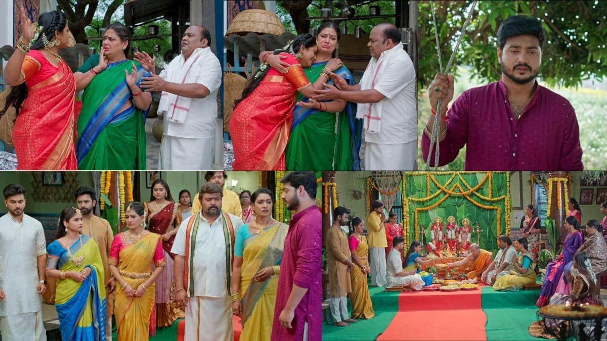 Illu Illalu Pillalu Serial Today April 3rd: ఇల్లు ఇల్లాలు పిల్లలు: కల్యాణంలో కూర్చొన్న రెండో జంట ఎవరు? సాగర్ వర్సెస్ రామరాజు!