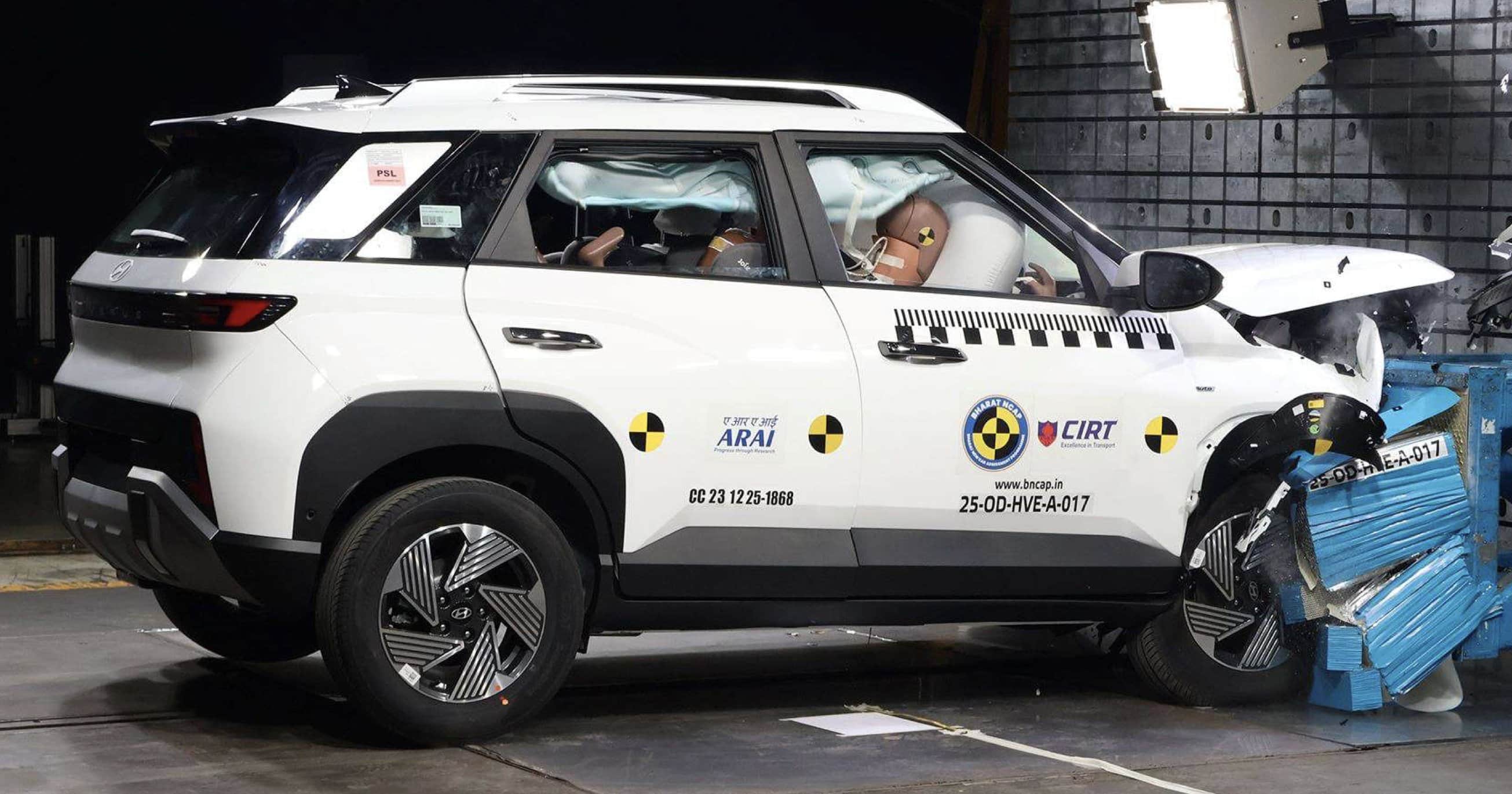 Hyundai Venue Bharat NCAP Rating: What Safety Features Are In The Base Variant?