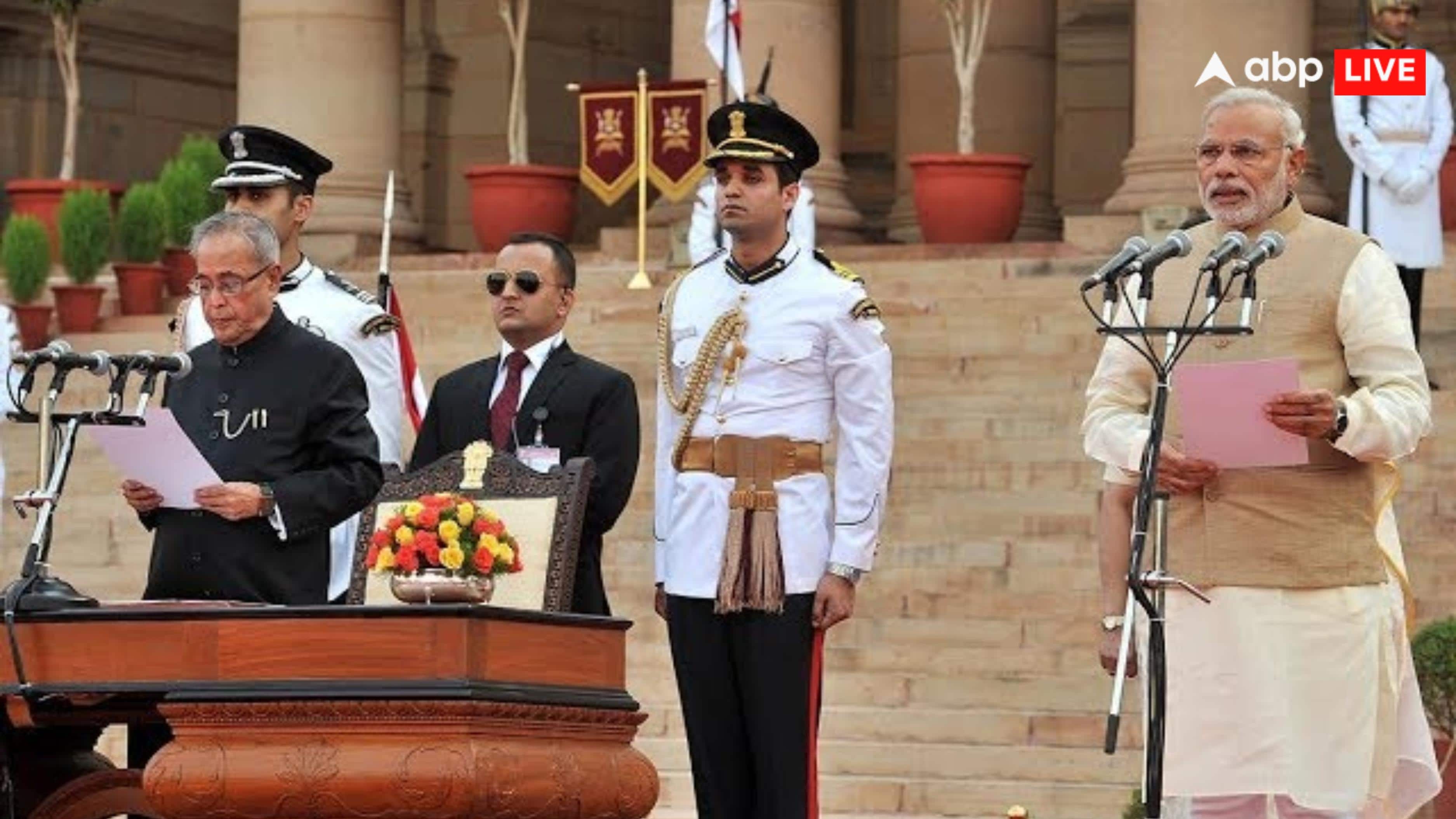 26 मई 2014 को नरेंद्र मोदी पहली बार भारत के प्रधानमंत्री बने थे