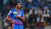India fast-bowler T. Natarajan is the fifth highest-earner in DC's squad. Acquired during last season's auction, he has a Rs 10.75 crore contract with the franchise.