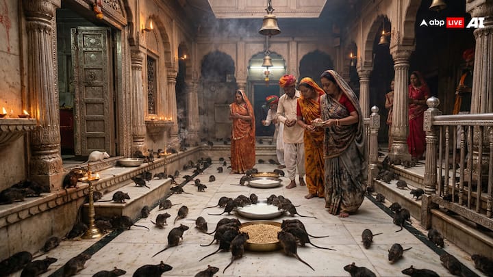 করণী মাতা মন্দির রাজস্থানের এমন একটি মন্দির যা ইঁদুর মন্দির নামে পরিচিত, যেখানে হাজার হাজার ইঁদুর পবিত্র হিসাবে বিবেচিত হয়। লোককথানুসারে, ইঁদুরের ক্ষতি করলে দুর্ভাগ্য বা অসুস্থতার অভিশাপ আসে। আগন্তুকরা সাবধানে হাঁটাচলা করেন, কারণ তারা দেবীর পবিত্র প্রাণীদের পায়ে হেঁটে তাদের ক্রুদ্ধ করা থেকে বাঁচেন।